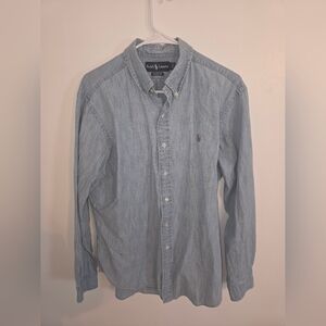 Polo by Ralph Lauren Light Blue Denim Button-Down Shirt